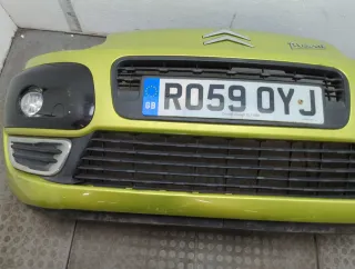 7401RQ Бампер передний зеленый Citroen C3 Picasso Арт 20917428, вид 5