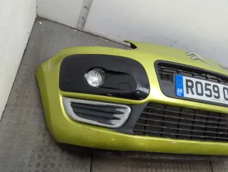 7401RQ Бампер передний зеленый Citroen C3 Picasso Арт 20917428, вид 2