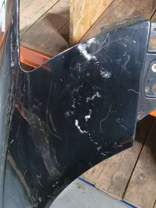  Крыло переднее правое черное Audi A6 C6 (S6,RS6) Арт 21062570, вид 3