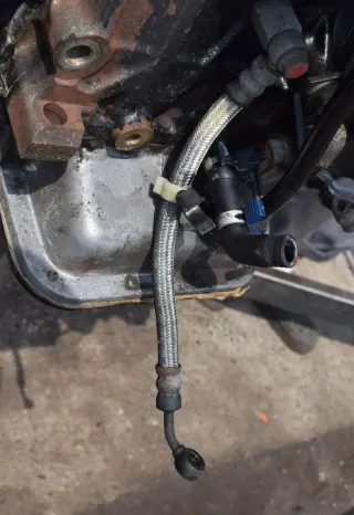  Масляная магистраль Opel Corsa C 1.7л Арт T741-17-40-1, вид 1
