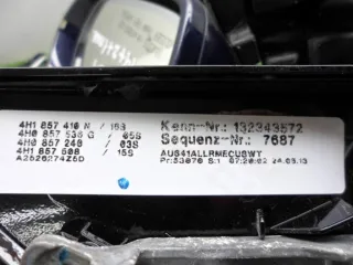 4H1857410N Зеркало правое Audi A8 D4 (S8) Арт 00306140, вид 6